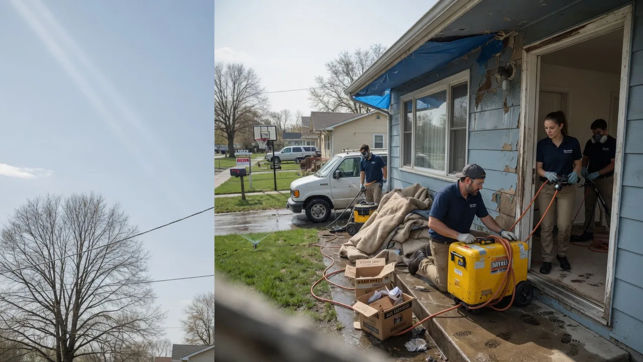 Basement Flood Cleanup in Neapolis, OH near me